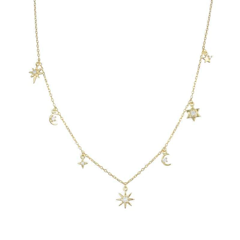 Cadena Moon & Light Gold