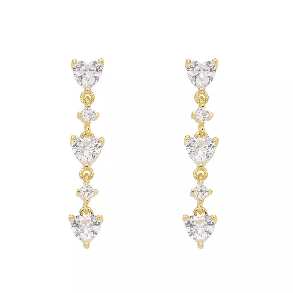 Pasantes Triple Heart Gold (Par)