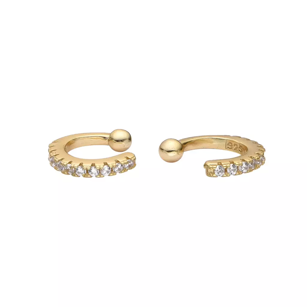 Earcuff Shiny New Gold (Par)