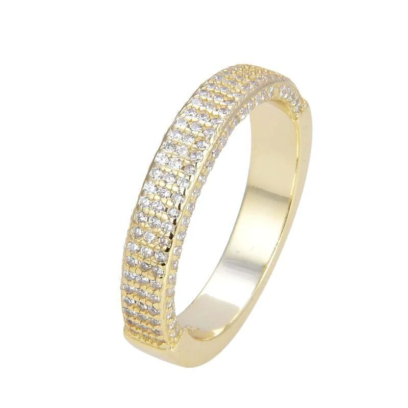 Anillo Shiny Flat Gold
