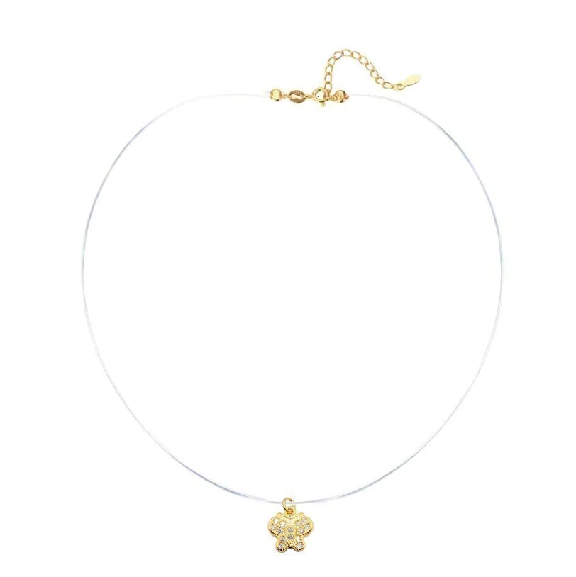 Cadena Tanza Butterfly Gold