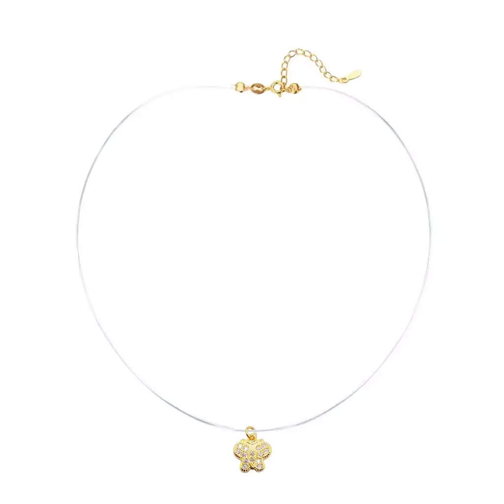 Cadena Tanza Butterfly Gold