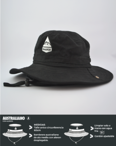 AUSTRALIANO | Negro - comprar online
