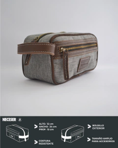 PHAROS | Neceser | Gris - comprar online