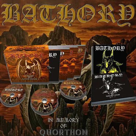 BATHORY - IN MEMORY OF QUORTHON 1966 - 2004 (3CD/BOXET)