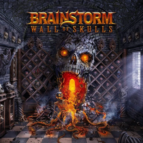 BRAINSTORM - WALL OF SKULLS