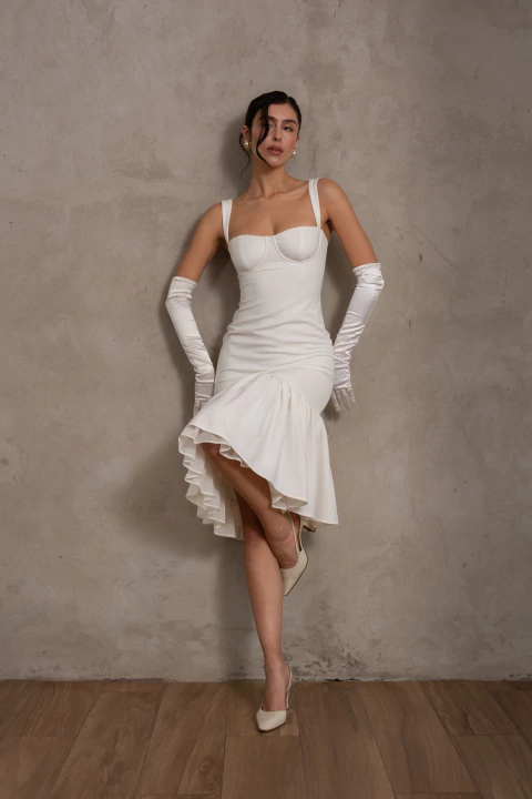 White Bouquet Dress - comprar online