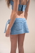 Buckle Denim Skirt - Estudio Pulpa