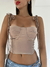 Bustier Pulpa Bronce en internet