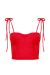 Bustier Pulpa Cherry Red - comprar online