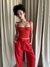 Bustier Pulpa Cherry Red