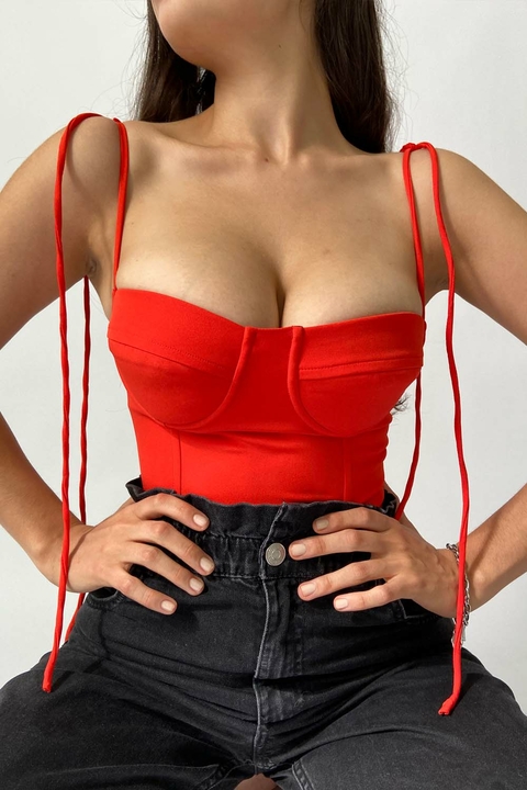 Bustier Pulpa Scarlet Red