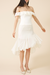 Midnight Ruffle Skirt Ivory - online store