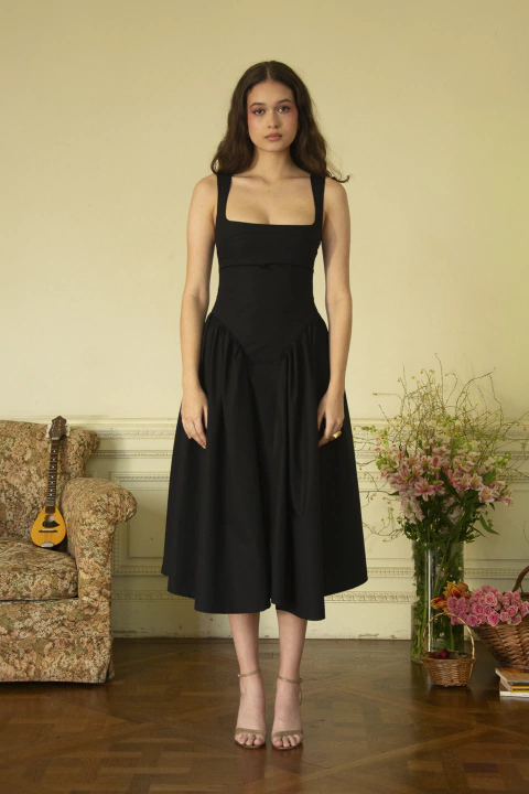 Sunflower Dress Black - comprar online