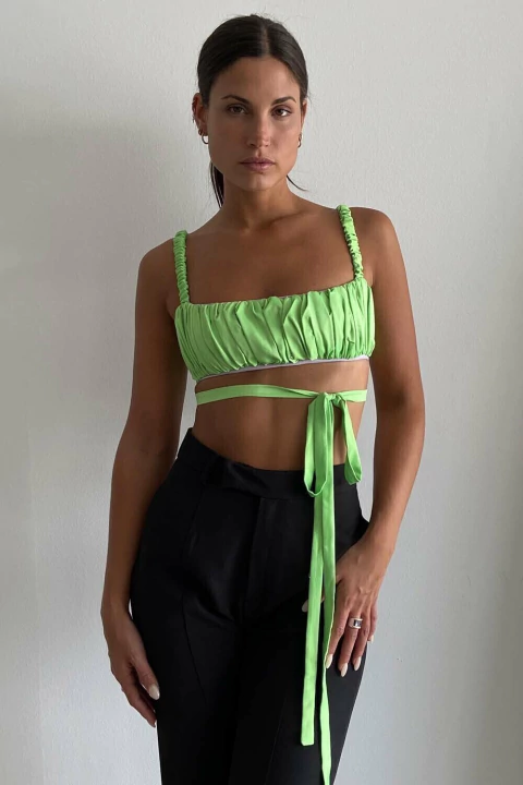 Tiny Top Neon Green & Lilac - comprar online
