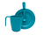 Set Jarro + Plato + Cuchara - Turquesa - comprar online