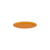 Plato Postre Traslúcido - Naranja
