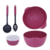 Combo Pasta: 1 Bowl 2,5 lts + 1 Colador + 1 Cuenco C/Tapa + 1 Servispaguetti + 1 Cucharón - tienda online