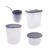 Imagen de Combo Mate 2: Mate + Bombilla + Yerbero/Azucarero + Tarro Cilíndrico 500cc + Tarro Cilíndrico 1Lt.