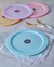 Plato Postre - Rosa - comprar online