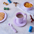 Set Jarro + Plato + Cuchara - Lila - comprar online