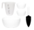 Combo Torta: 1 Bowl 2,5Lts + 1 Jarra Medidora 750cc + 1 Porcionera + 2 cuencos 400cc - comprar online