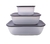 Set Contenedores Rectangulares x3 - Linea Regalos - tienda online