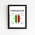 Quadro com moldura Candlesticks