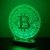 Luminária Led Bitcoin