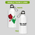 Squeeze em Alumínio Branca Personalizável 600ml