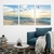 Cuadro Triptico Mar Aves