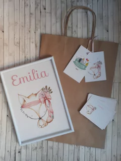 Cuadrito Personalizado con Nombre - Melocoton