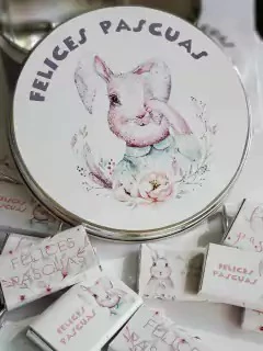 Felices Pascuas/ Lata Personalizada para que le pongas todo tu amor