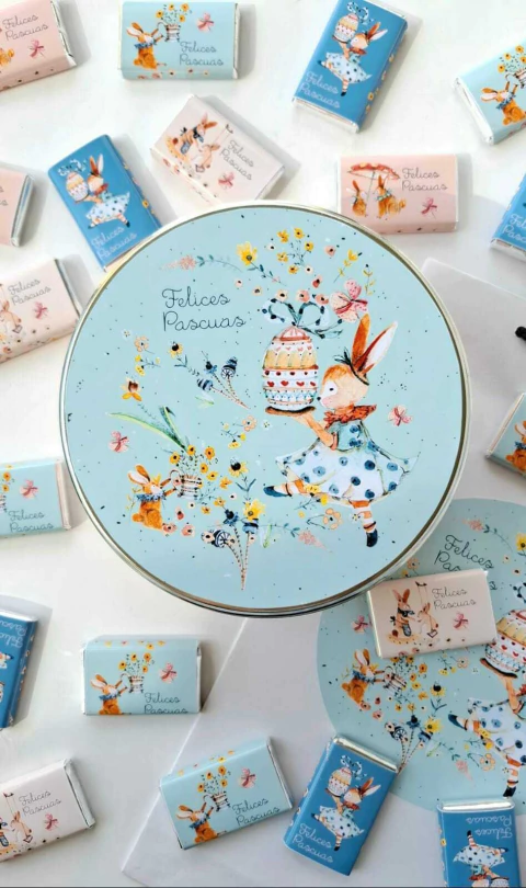 Felices Pascuas/ Lata Personalizada para que le pongas todo tu amor - comprar online