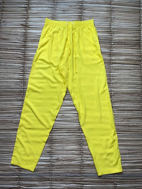 Calça Amarelo Unissex
