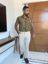 Calça de Linho Bege