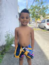 Short Aquarela Infantil