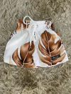 Short folhagem infantil