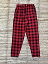 Calça Xadrez Vermelho