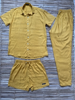 Short Mostarda Unissex - comprar online