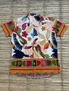 Camisa Barra Banana bege unissex