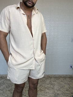 Camisa Creme Unissex