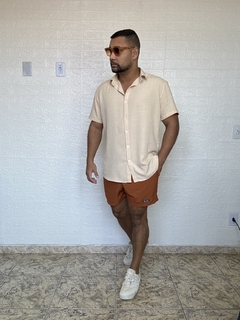 Camisa Creme Unissex na internet