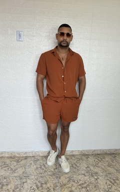 Camisa Terracota Unissex - comprar online