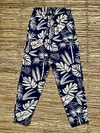 Calça Floral Marinho unissex