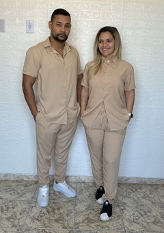 Calça Bege unissex