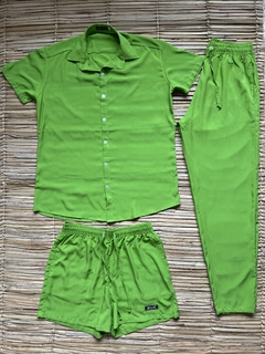 Calça Verde Unissex - comprar online