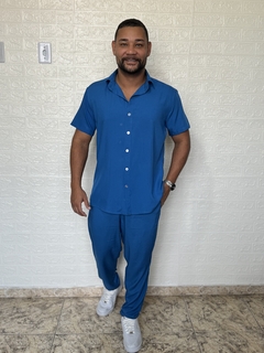 Calça Azul Celeste Unissex - Bernardo C