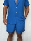 Short Azul Celeste unissex