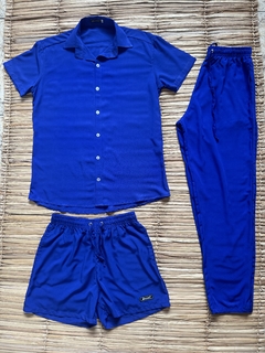 Calça Azul Royal Unissex - comprar online